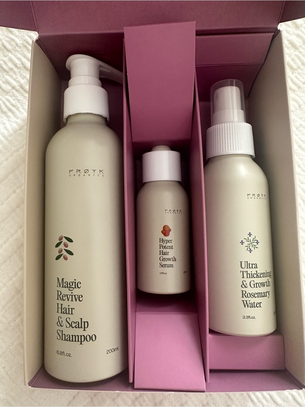 FROYA Organics Magic Revive Hair & Scalp Shampoo Set